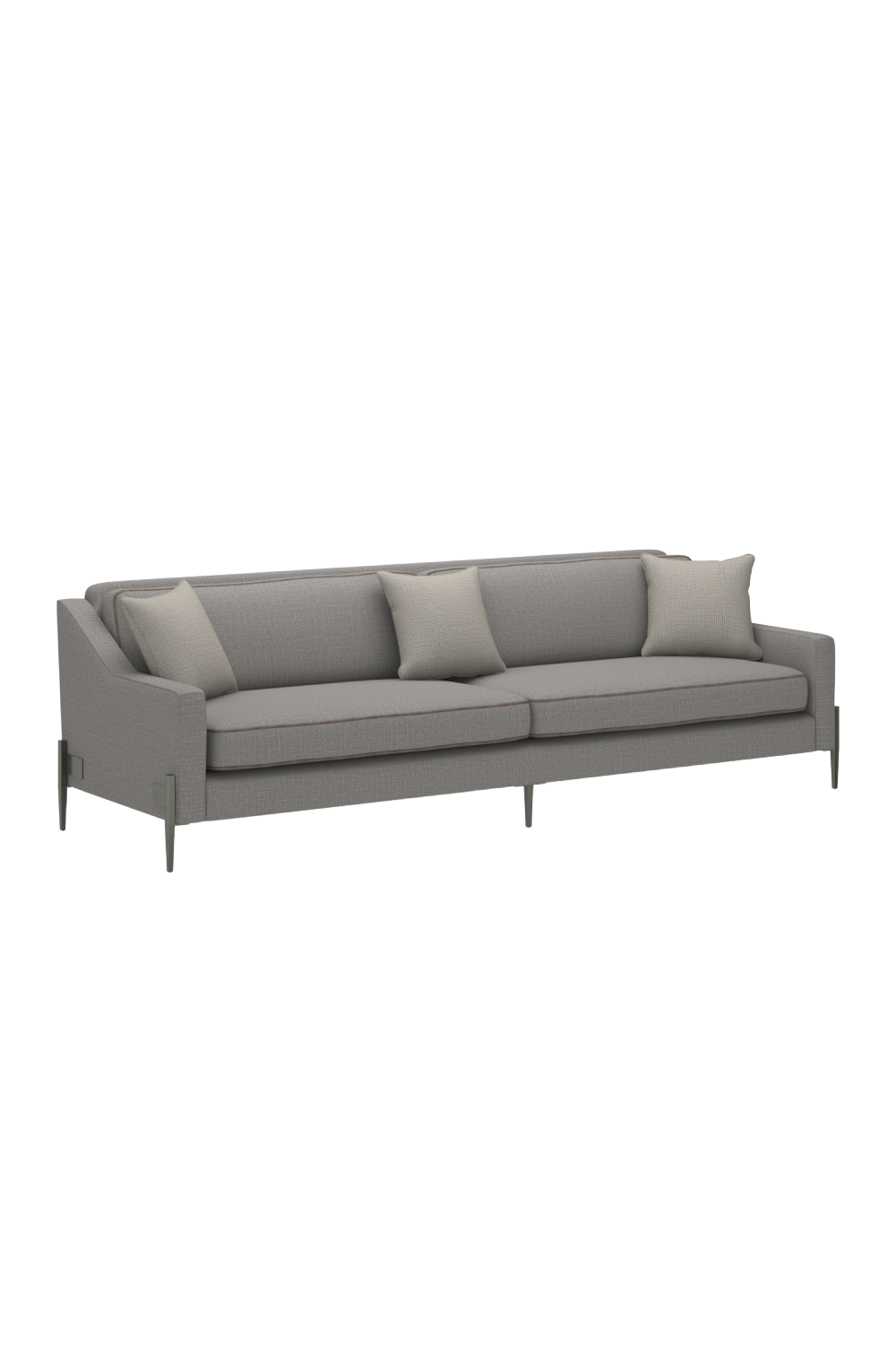   Gray Wool Blend Sofa | Oroa.com
