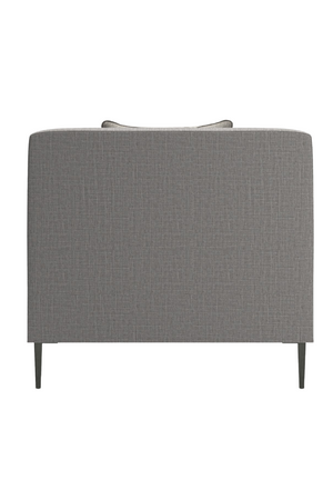   Gray Wool Blend Modular Chair | Oroa.com