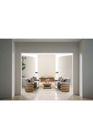   Gray Wool Blend Modular Chair | Oroa.com