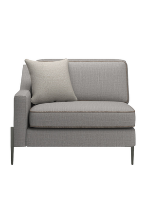  Gray Wool Blend Modular Chair | Oroa.com