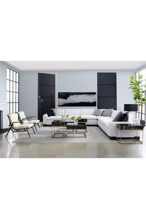   White Modern Modular Sofa | Oroa.com