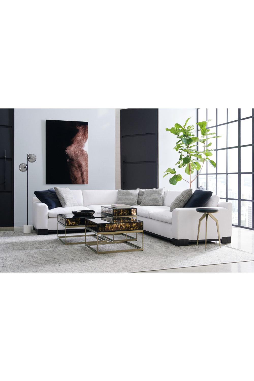  White Modern Modular Sofa | Oroa.com