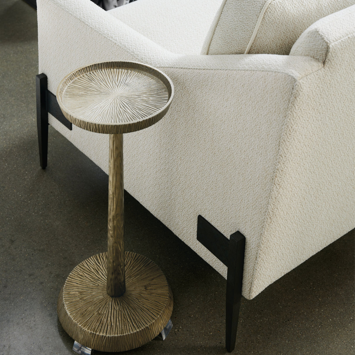   Bronze Metal End Table | Oroa.com