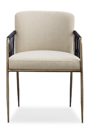  Black Cord Detail Dining Armchair | Oroa.com