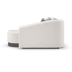  Twill Right-Armed Chaise Lounge | Oroa.com