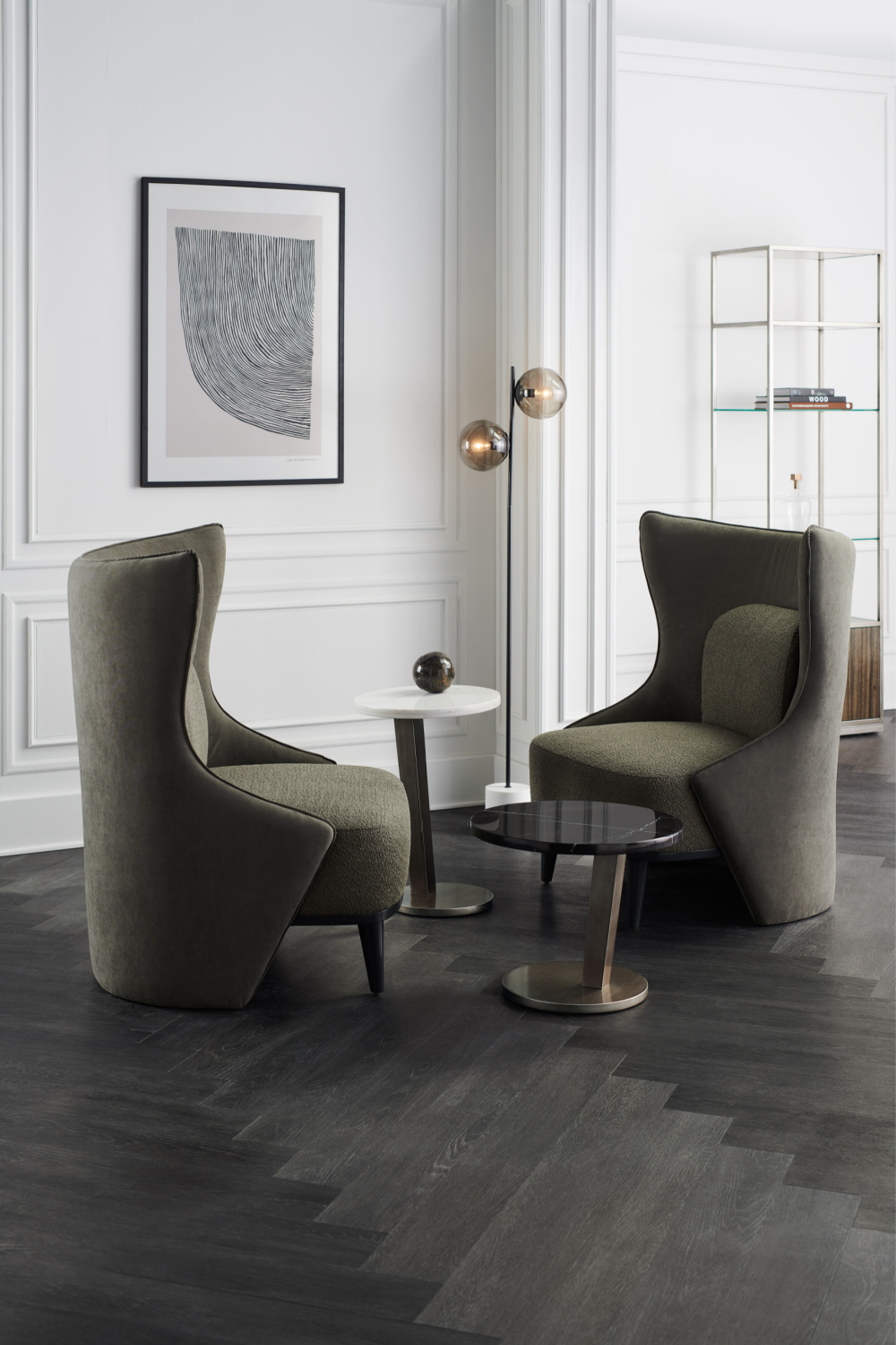   Black Marble Spot Table | Oroa.com