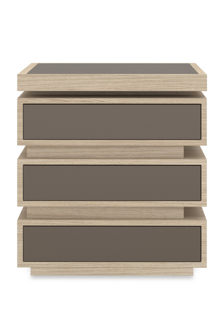   2-Drawer Tiered End Table | Oroa.com