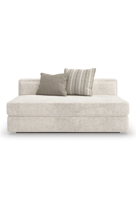   Cream Minimalist Sectional Sofa | Oroa.com