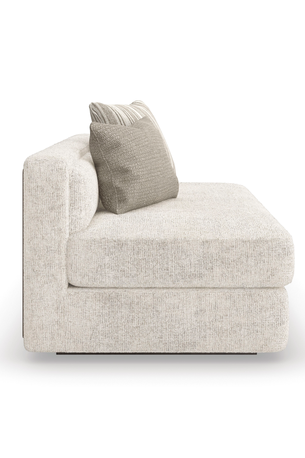   Cream Minimalist Sectional Sofa | Oroa.com