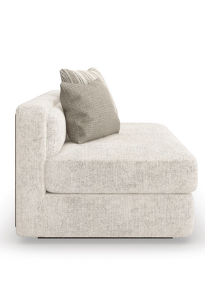  Cream Minimalist Sectional Sofa | Oroa.com