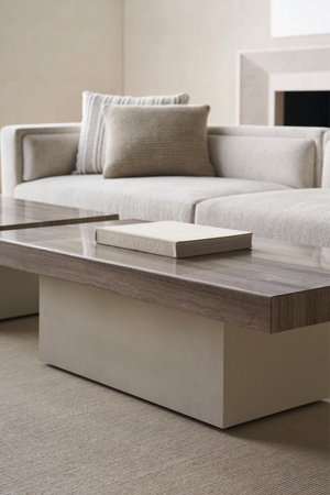   Cream Minimalist Sectional Sofa | Oroa.com