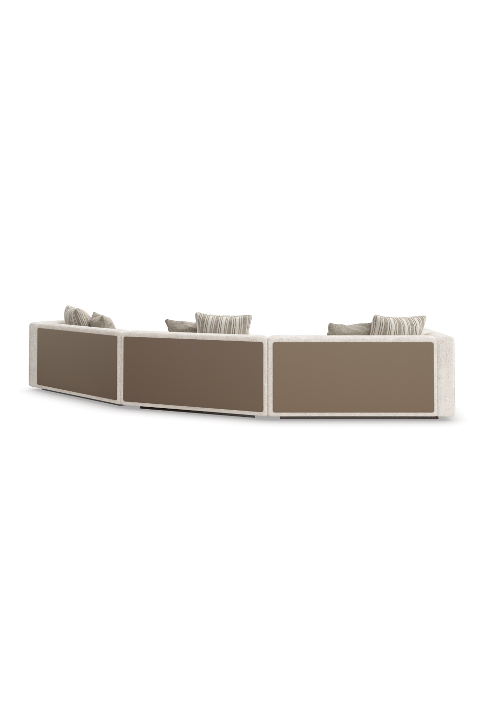   Cream Minimalist Sectional Sofa | Oroa.com
