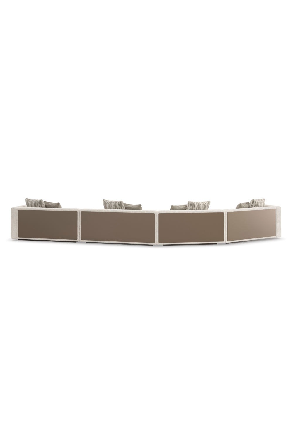   Cream Minimalist Sectional Sofa | Oroa.com