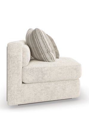   Cream Minimalist Sectional Sofa | Oroa.com