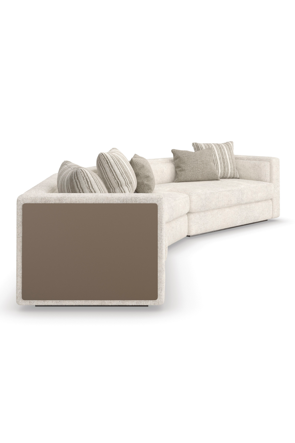   Cream Minimalist Sectional Sofa | Oroa.com