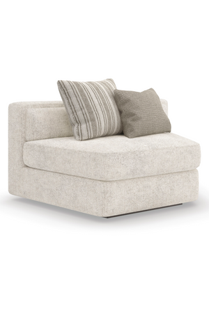   Cream Minimalist Sectional Sofa | Oroa.com