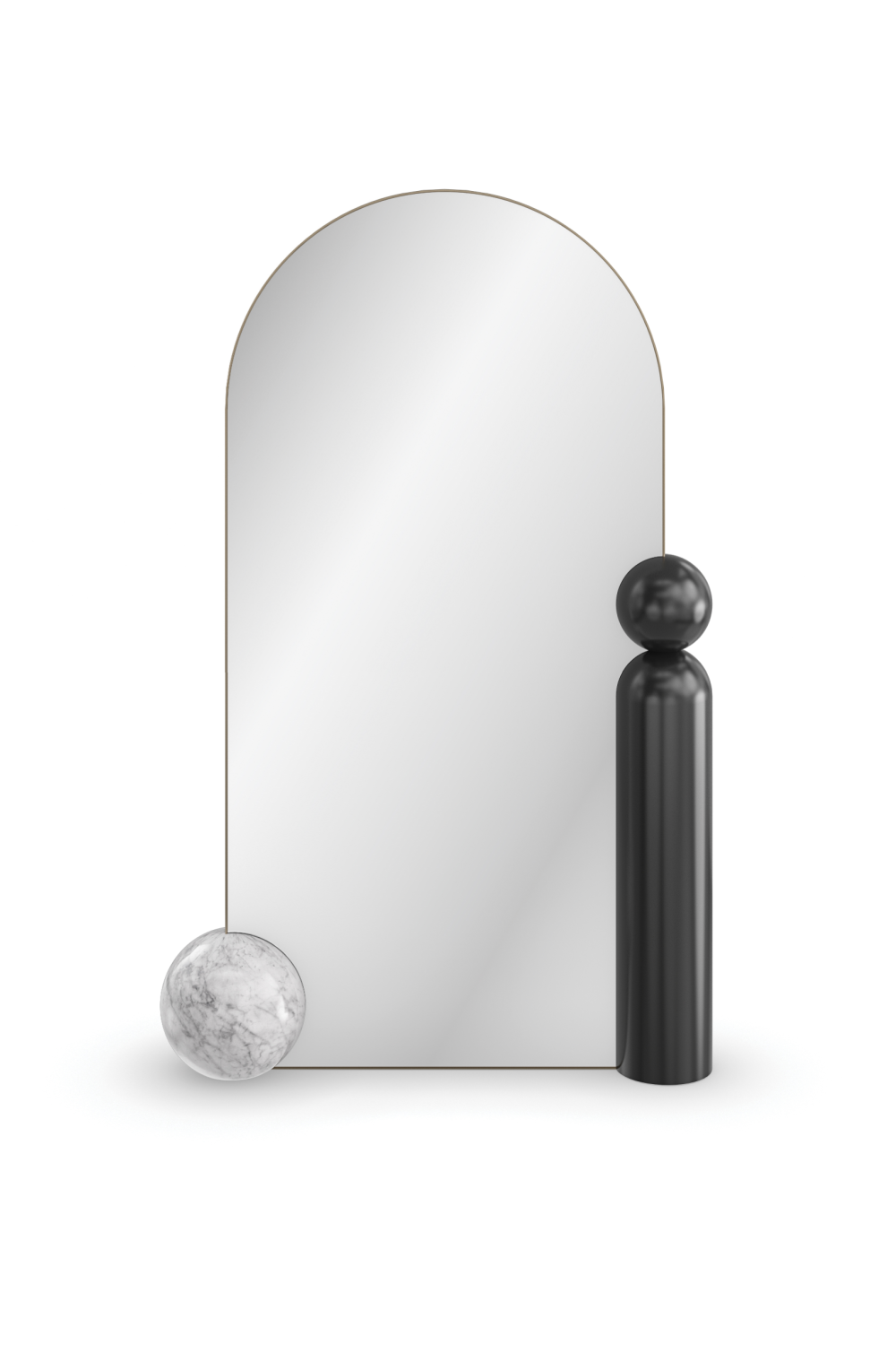   Bronze Framed Floor Mirror | Oroa.com