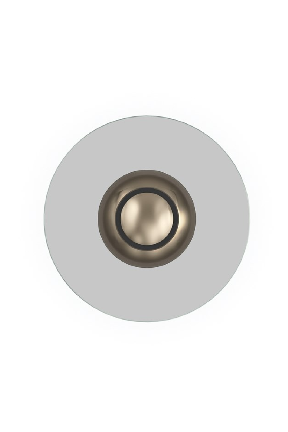   Bronze Sculpture Base Side Table | Oroa.com
