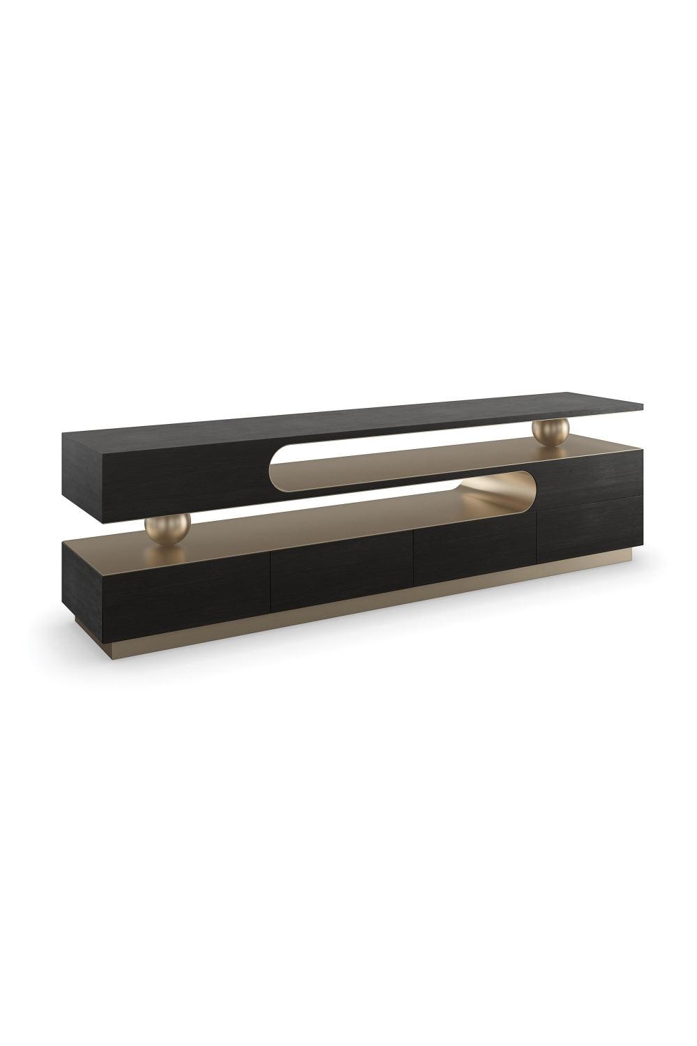   Modern 4-Drawer Media Unit | Oroa.com