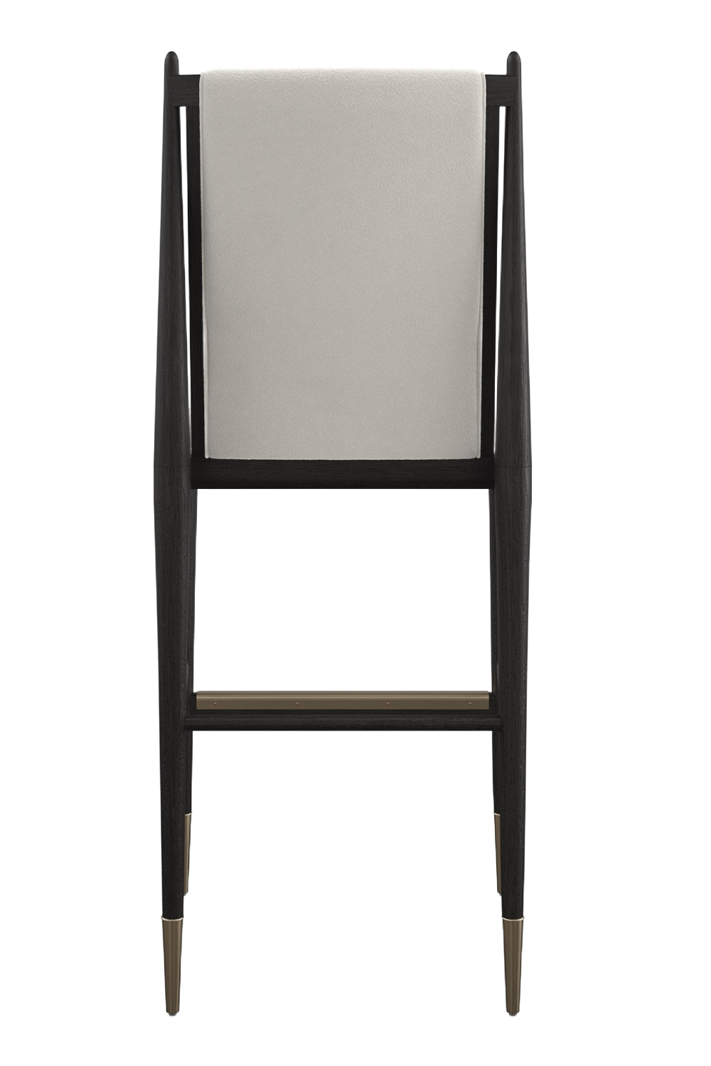   Ivory Bouclé Bar Stool | Oroa.com