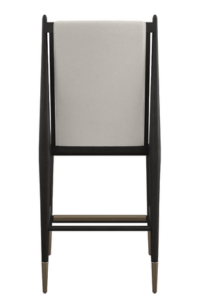   Ivory Bouclé Counter Stool | Oroa.com