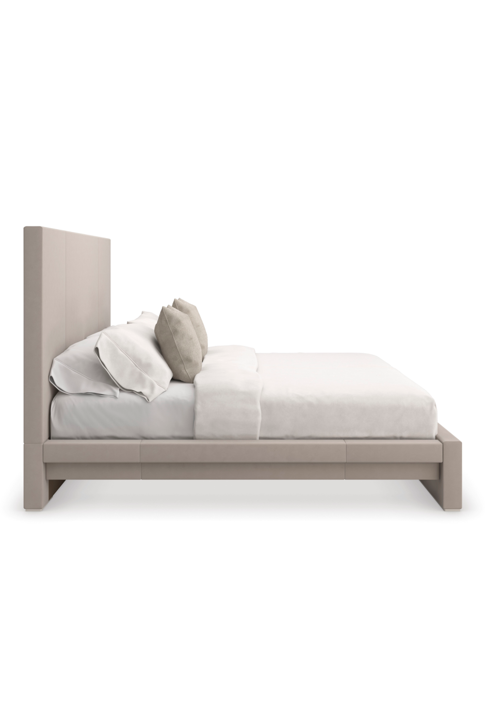   Ecru Upholstered Bed | Oroa.com