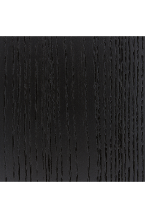   Black Ash 2-Drawer Nightstand | Oroa.com