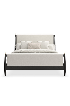   Ivory Bouclé Bed | Oroa.com