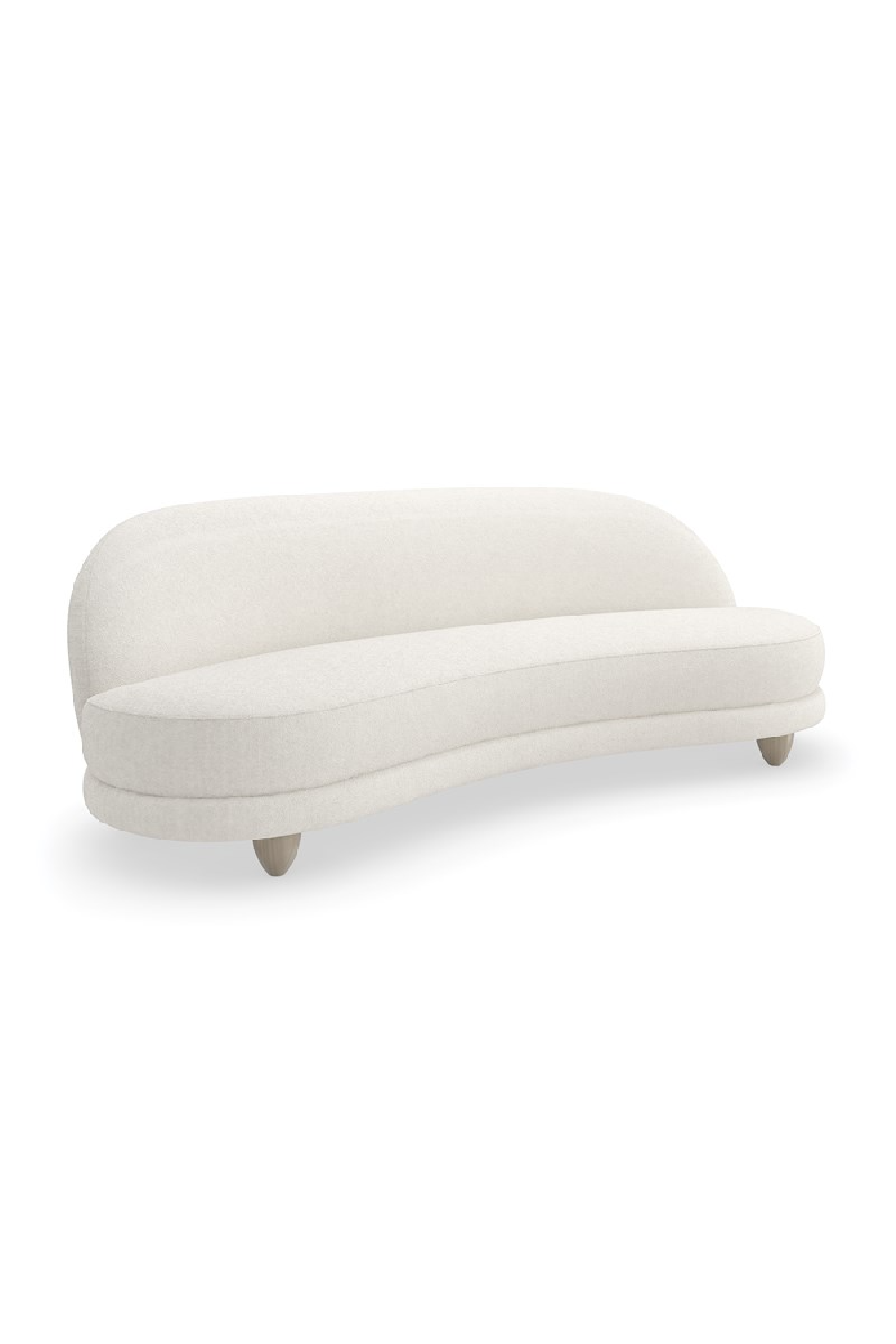  Bouclé Serpentine Sofa | Oroa.com