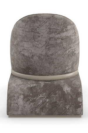   Ball Feet Velvet Accent Chair | Oroa.com