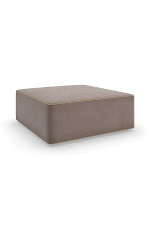   Brown Welted Sectional Sofa | Oroa.com