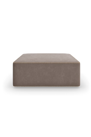   Brown Welted Sectional Sofa | Oroa.com