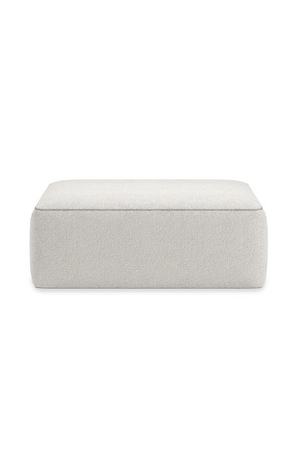   White Welted Sectional Sofa | Oroa.com