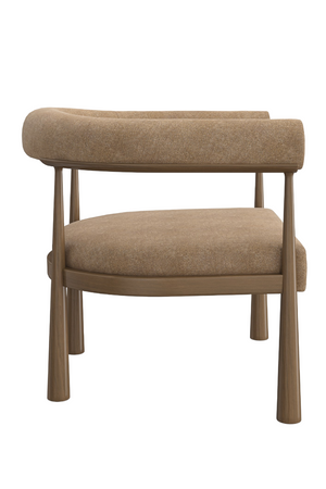   Curved Club Dining Chair | Oroa.com