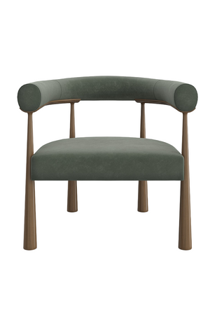  Curved Club Dining Chair | Oroa.com