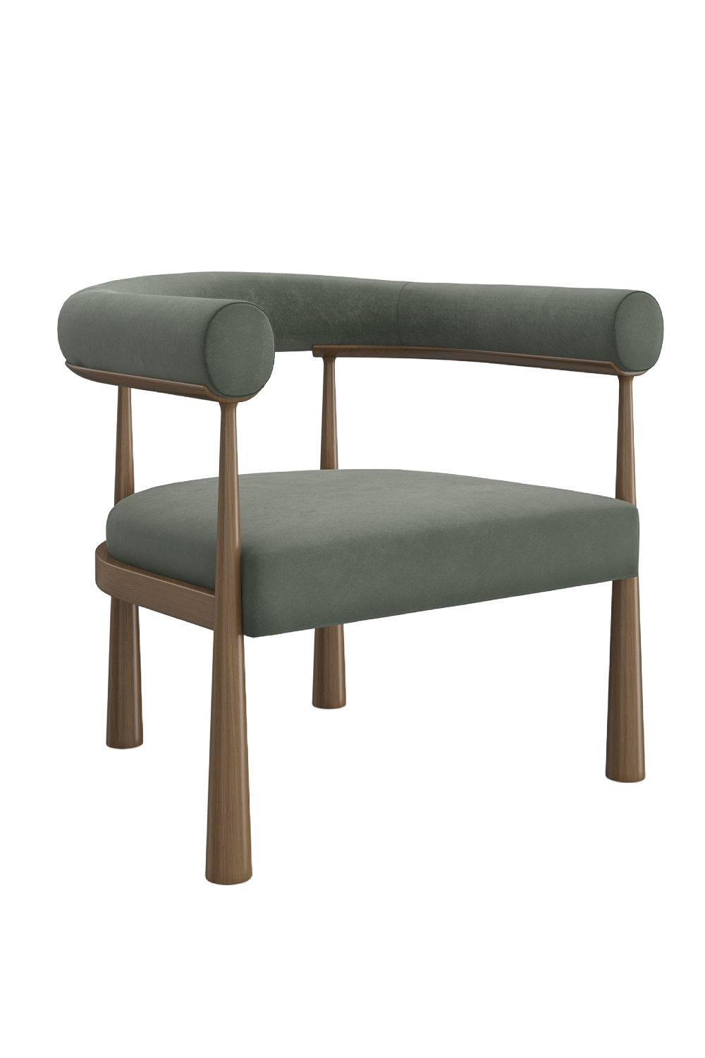   Curved Club Dining Chair | Oroa.com