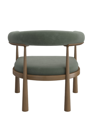   Curved Club Dining Chair | Oroa.com