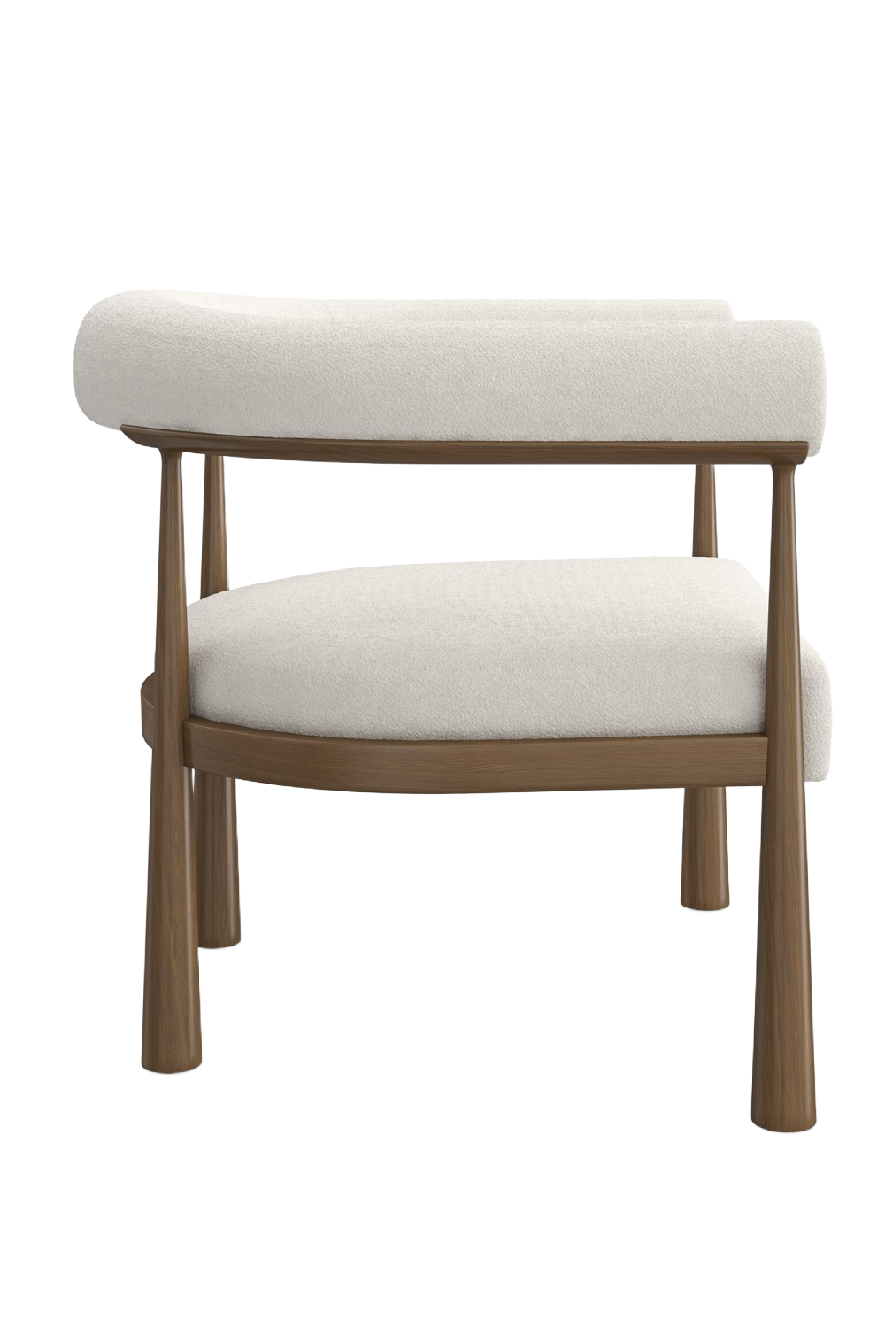   Curved Club Dining Chair | Oroa.com