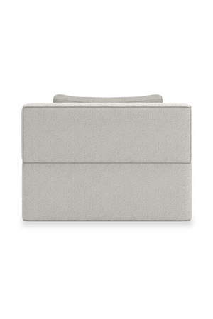   White Welted Sectional Sofa | Oroa.com