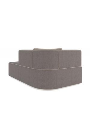   Brown Leather Chaise Lounge | Oroa.com