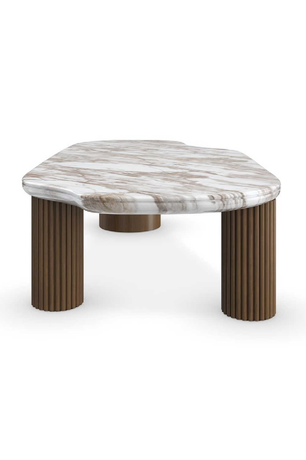   Organic-Shaped Stone Coffee Table | Oroa.com