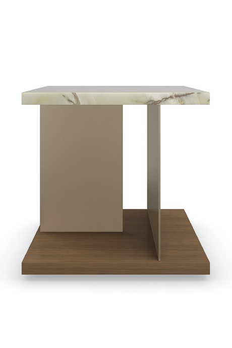   Stone Top End Table | Oroa.com