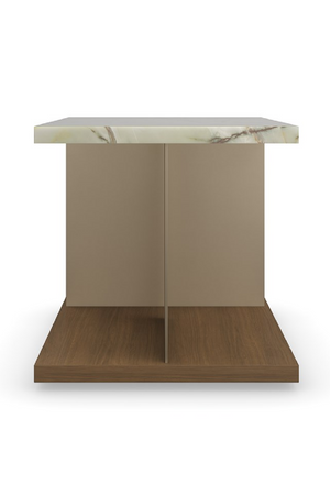   Stone Top End Table | Oroa.com