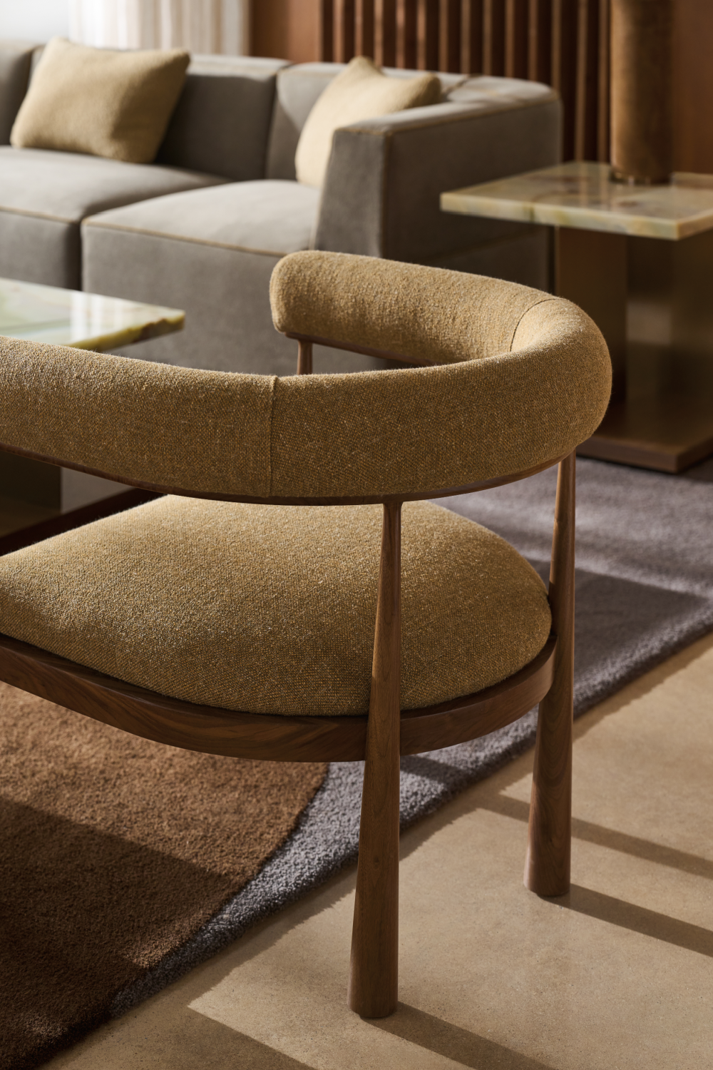   Stone Top End Table | Oroa.com