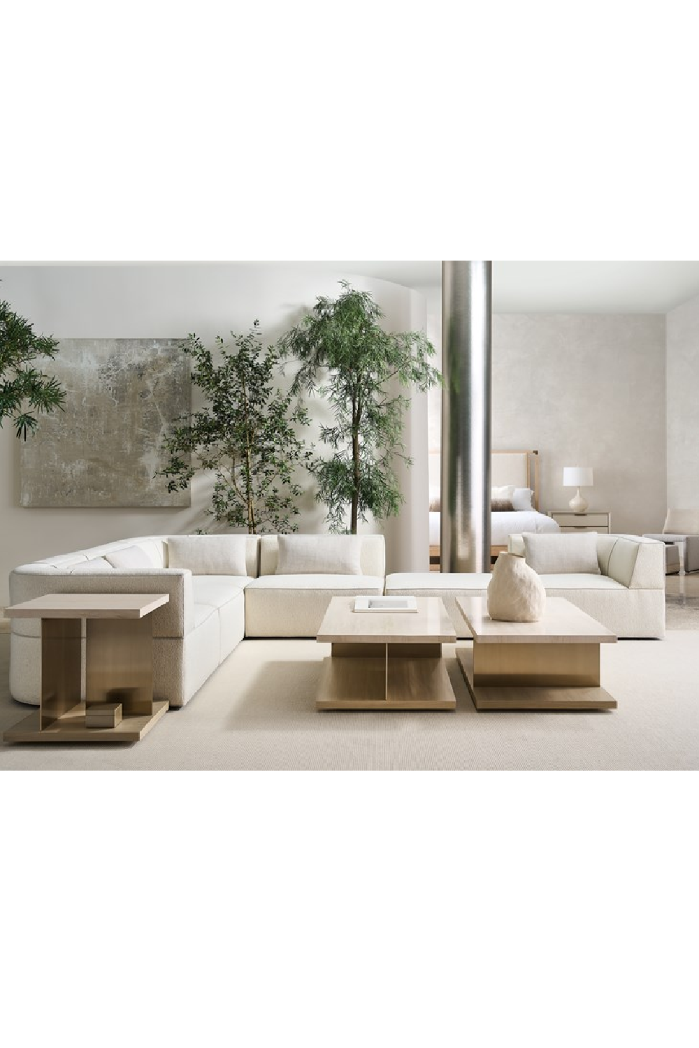   Stone Top Coffee Table | Oroa.com