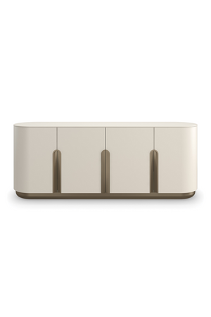   Bronze Hardware 4-Door Sideboard | Oroa.com