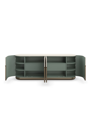   Bronze Hardware 4-Door Sideboard | Oroa.com