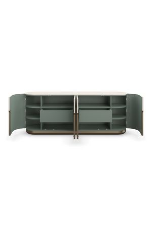  Bronze Hardware 4-Door Sideboard | Oroa.com