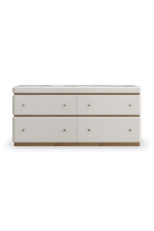   White 4-Drawer Dresser | Oroa.com