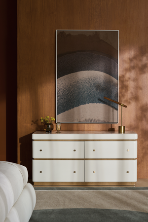   White 4-Drawer Dresser | Oroa.com